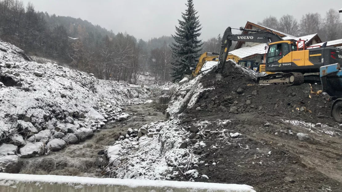 Hautes-Alpes : 20 000 m3 de gravats déblayés à Risoul