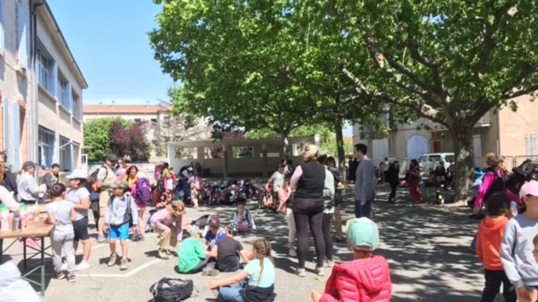 Hautes-Alpes : 450 écoliers du Laragnais à la découverte de la randonnée