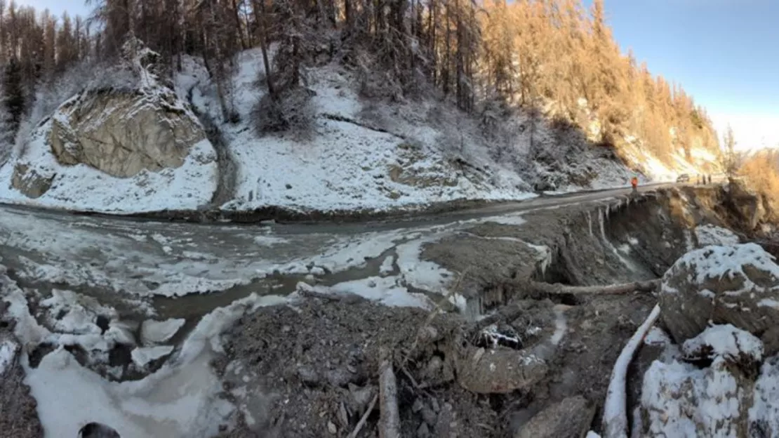 Hautes-Alpes : à Risoul, un pont provisoire sera posé