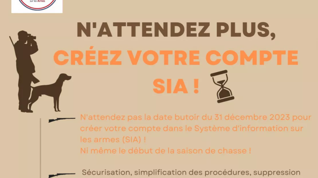 Hautes-Alpes : déclarez vos armes sur la plateforme SIA avant la fin de l’année