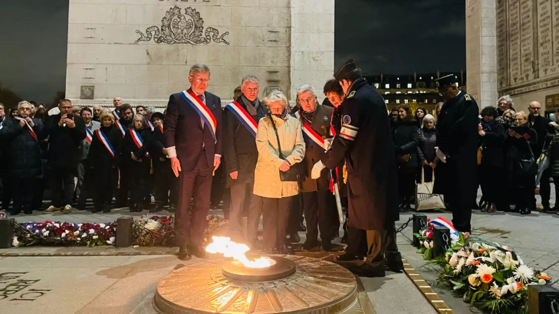 Hautes-Alpes : des élus se sont rassemblés sur la tombe du soldat inconnu