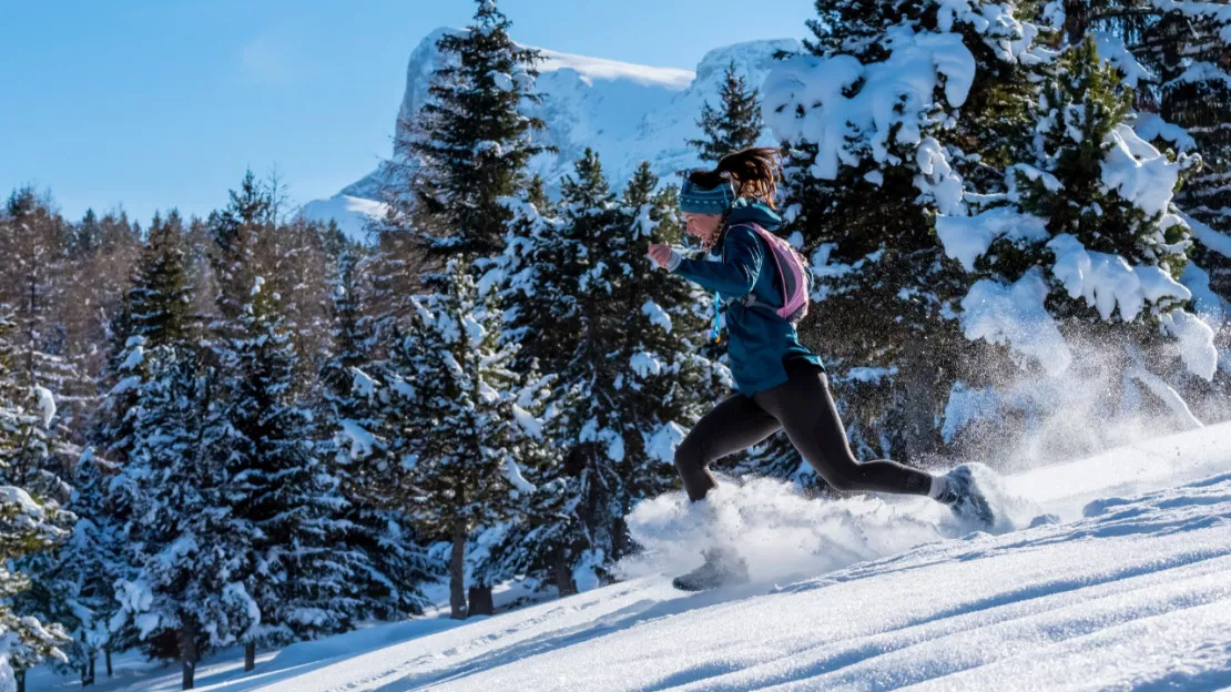 Hautes-Alpes : des paysages à couper le souffle pour un « trail blanc »