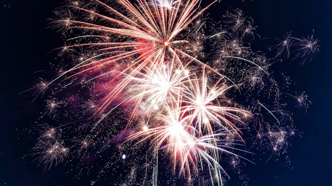 Hautes-Alpes : feu d'artifice à Briançon pour le jour de l'an