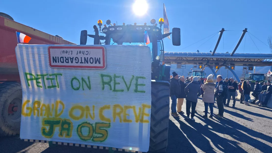 Hautes-Alpes : JA et FDSEA lèvent le blocage à La Saulce