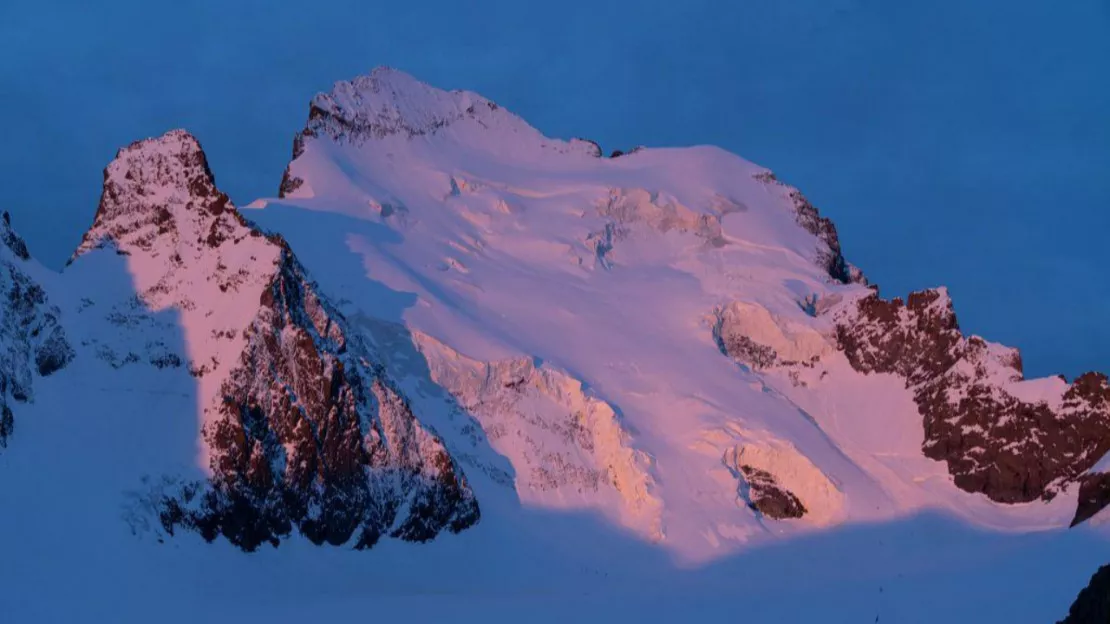 Hautes-Alpes : l'enneigement exceptionnel du Glacier Blanc