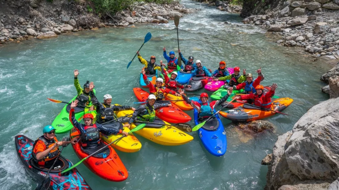 Hautes-Alpes : l'évènement de kayak BFK à l'Argentière-la-Bessée ce week-end