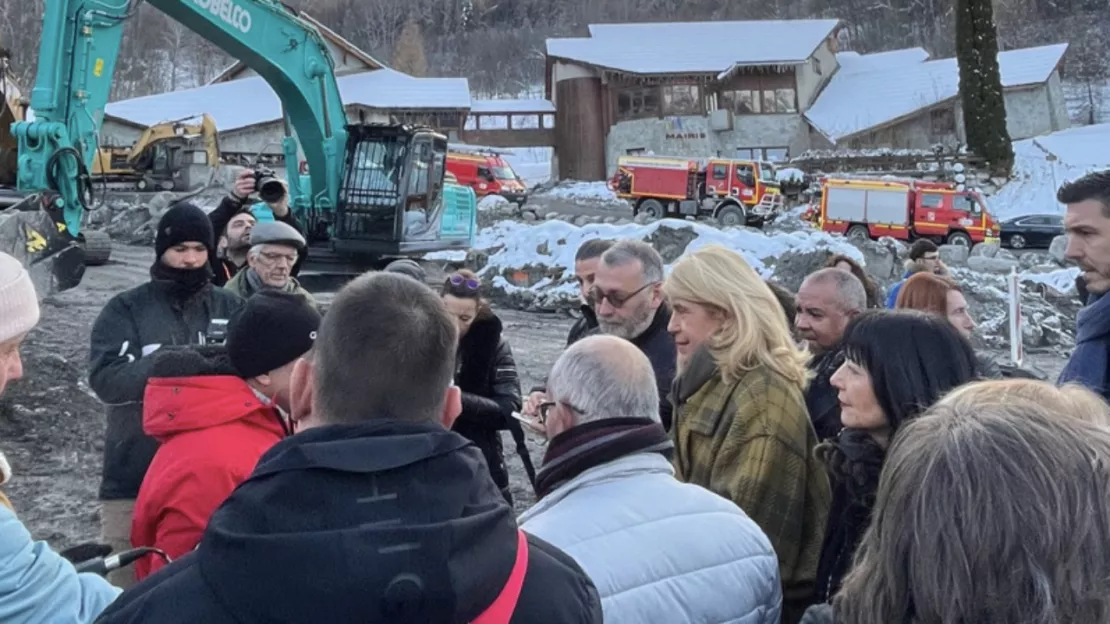 Hautes-Alpes : la ministre déléguée  en visite de terrain dans le Guillestrois