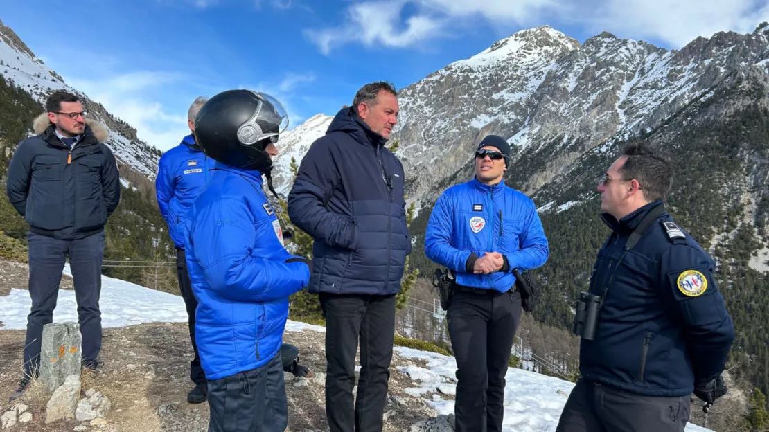 Hautes-Alpes : le chef d’État-Major Opérationnel des Frontières en visite sur le territoire