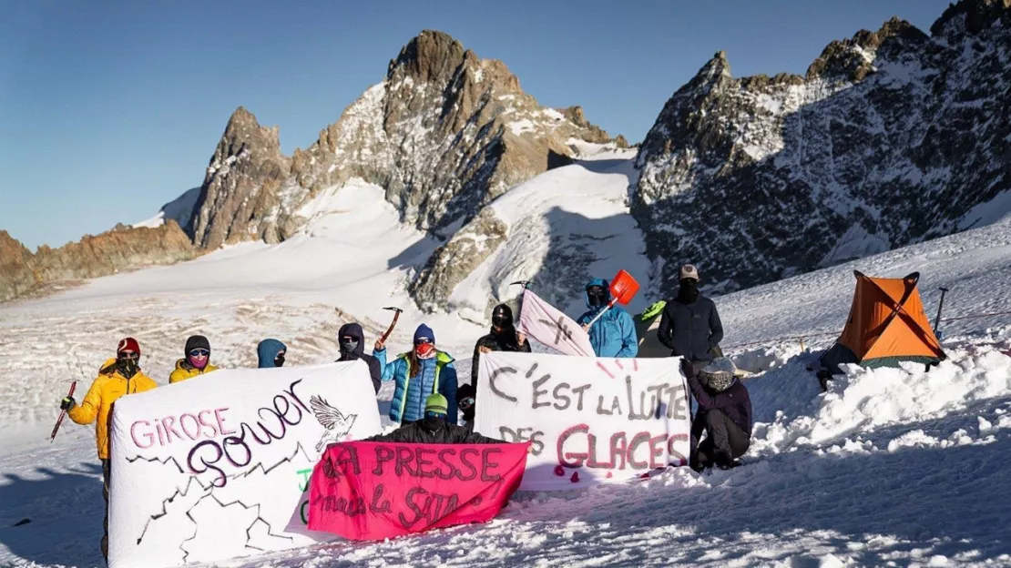 Hautes-Alpes : le Glacier de la Girose occupé