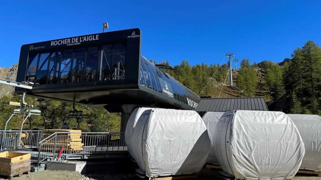 Hautes-Alpes : le télésiège du Rocher de l’Aigle à Montgenèvre remplacé par une télécabine