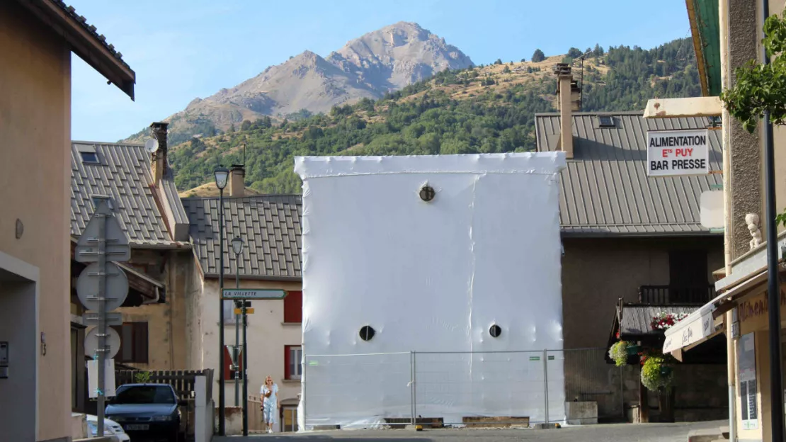 Hautes-Alpes : mauvaise surprise sur le chantier du pont-levis à Saint-Chaffrey