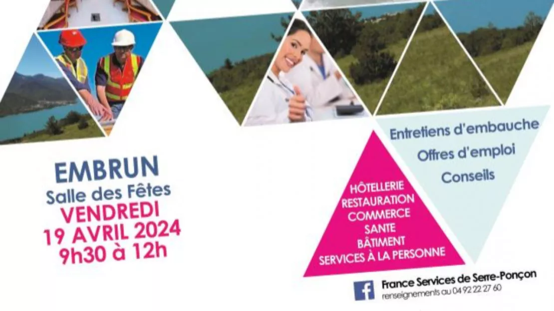 Hautes-Alpes : onzième édition du forum de l'emploi à Embrun