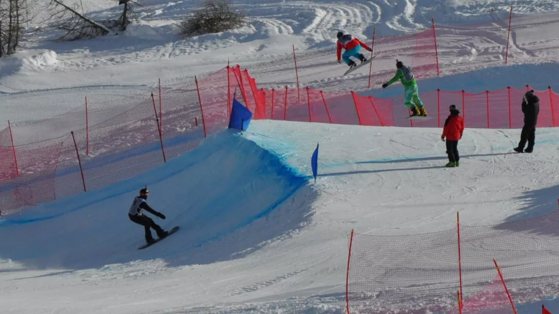 Hautes-Alpes : Puy Saint Vincent a droit à sa Coupe d’Europe de snowboardcross