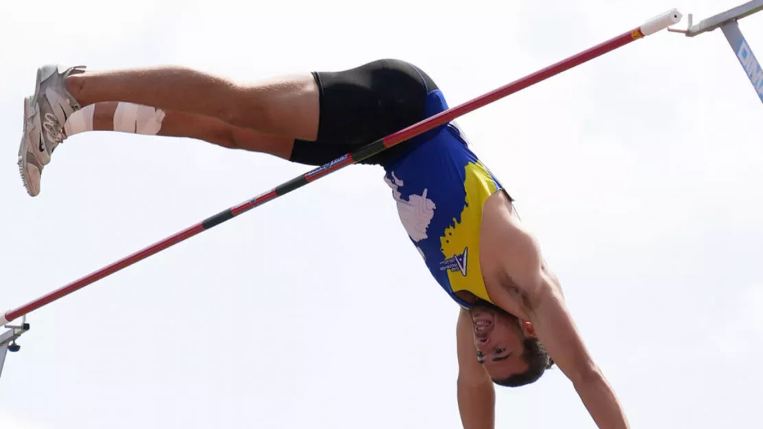 Hautes-Alpes : Robin Emig, vice-champion d’Europe U23 de saut à la perche