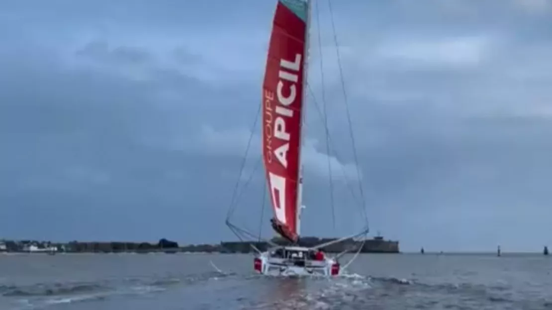 Hautes-Alpes : sur la Transat Jacques Vabre, un coup de pouce pour Damien Seguin