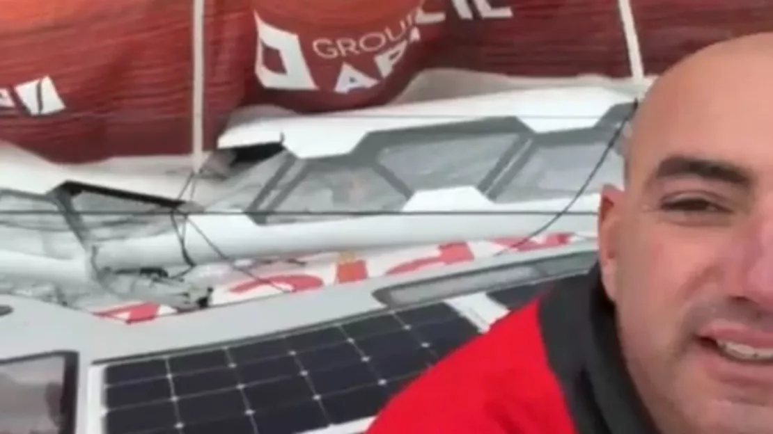 Hautes-Alpes : Transat Jacques Vabre, la bôme du skipper Damien Seguin a rompu