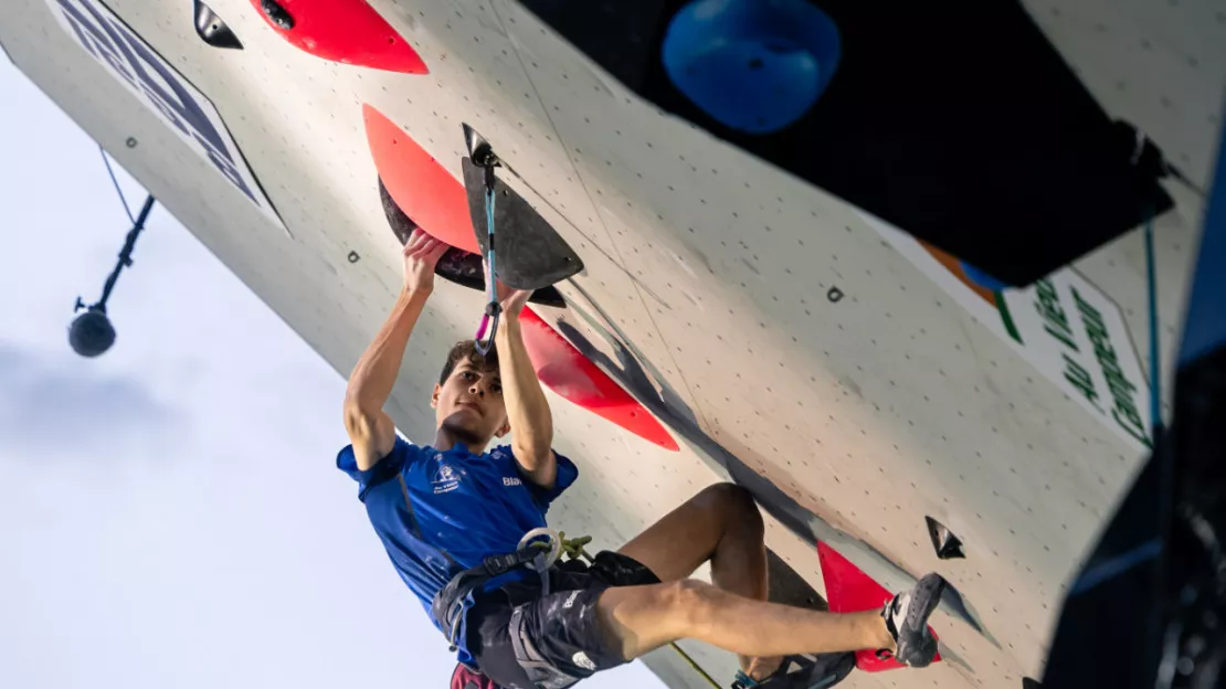 Hautes-Alpes : un Français au pied du podium de la Coupe du monde de difficulté à Briançon