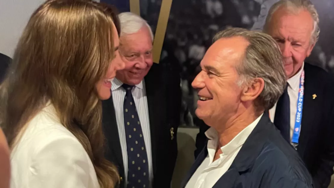 Région PACA : Renaud Muselier rencontre Kate Middleton