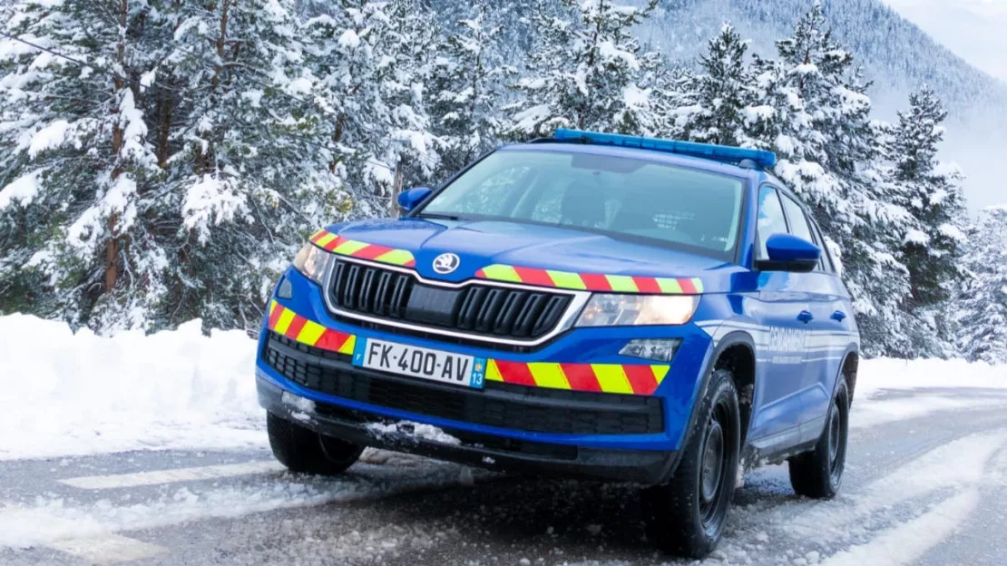 Routes enneigées : la Gendarmerie des Hautes-Alpes appelle à la prudence