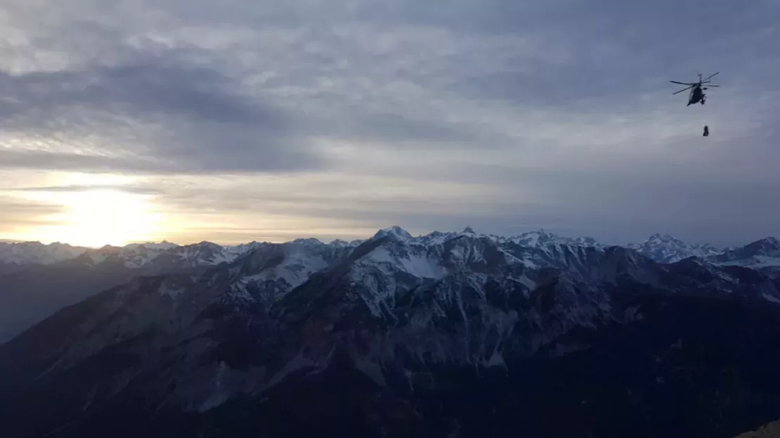 Secours en montagne à Réallon : un skieur de randonnée pris en charge