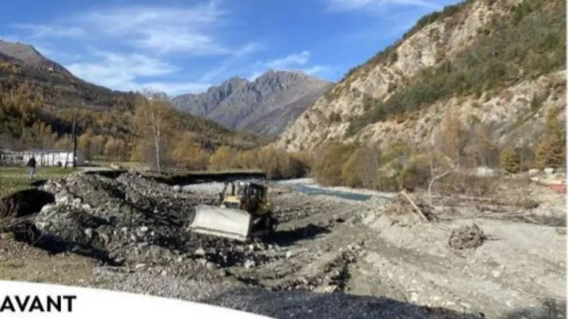 Trois chantiers d’urgence terminés sur les cours d’eau du Pays des Écrins