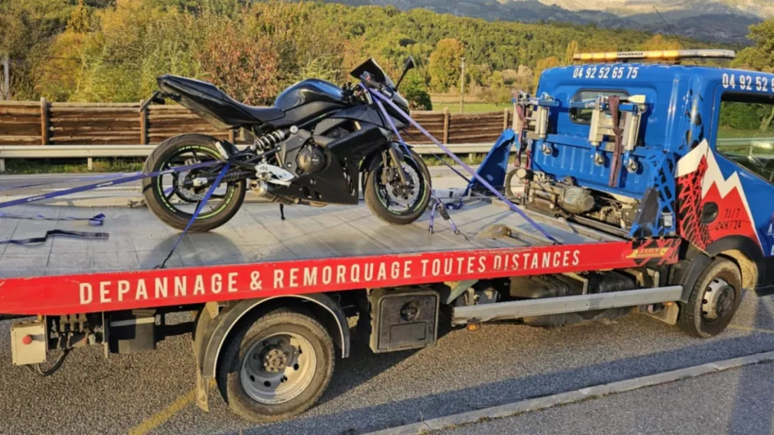 Un motard interpellé à 144 km/h sur la RN 94 à La Bâtie-Neuve