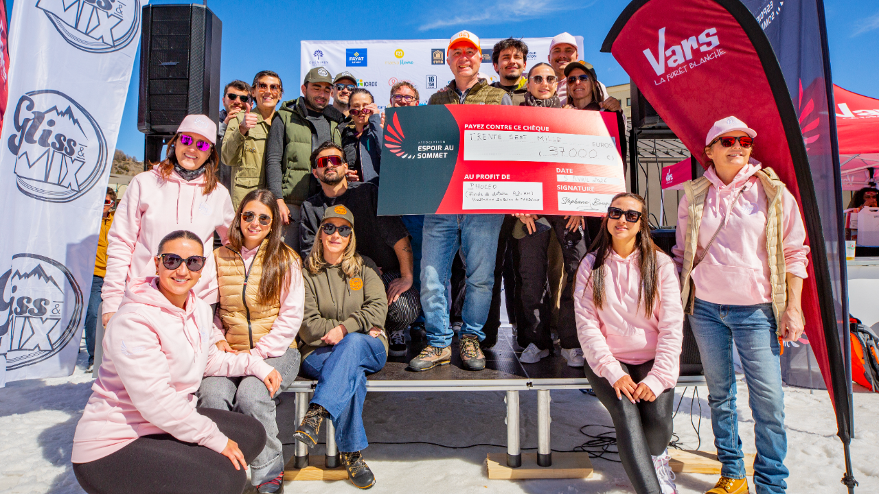 37.000 euros collectés dans le cadre du Gliss and Mix à Vars 37.000 euros collectés dans le cadre du Gliss and Mix à Vars