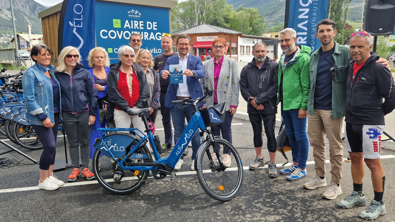 Altiv&eacute;lo : 40 v&eacute;los &eacute;lectriques &agrave; louer sur Brian&ccedil;on