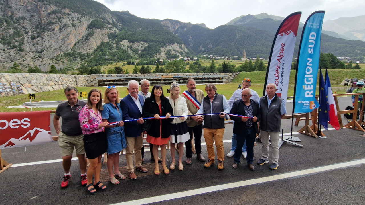 Biathlon, s&rsquo;entrainer &eacute;t&eacute; comme hiver, c&rsquo;est possible &agrave; Ceillac