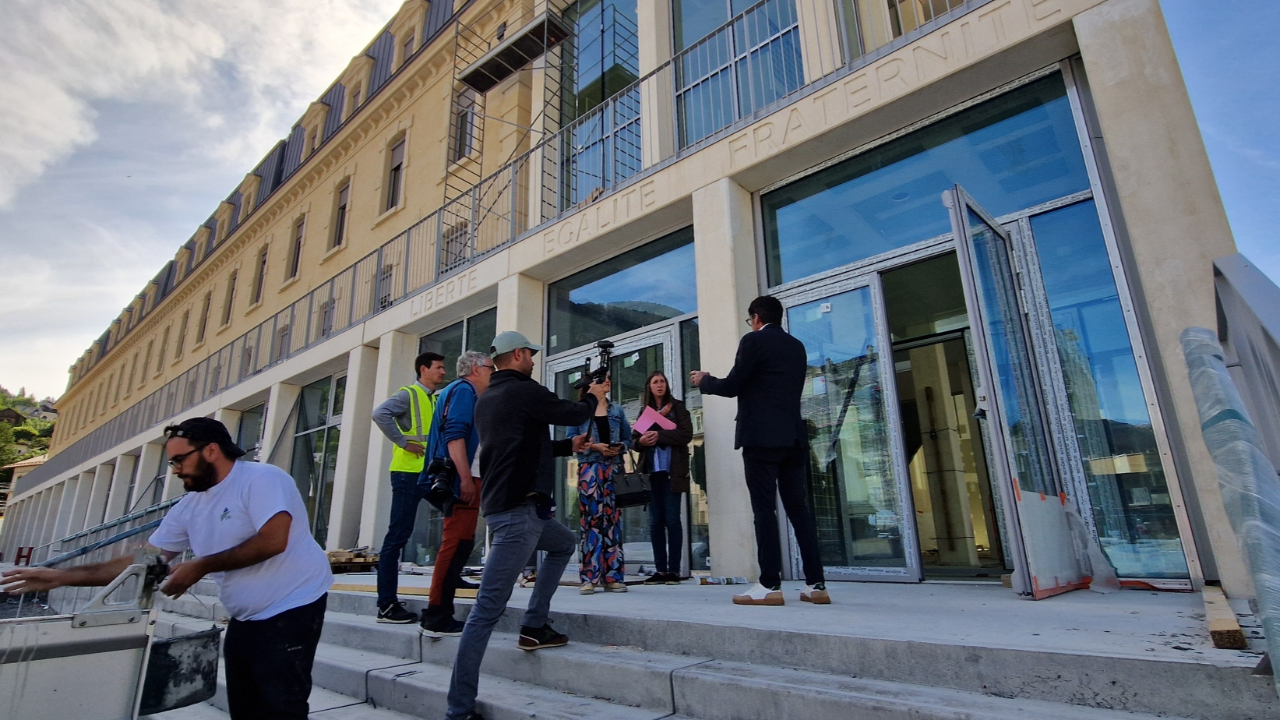 Cit&eacute; administrative de Brian&ccedil;on : Alpes 1 a pouss&eacute; ses portes en avant-premi&egrave;re