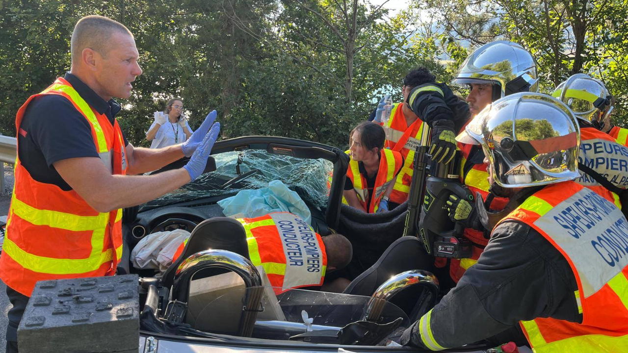 Deux bless&eacute;s en urgence absolue dans un accident &agrave; Savines-le-Lac