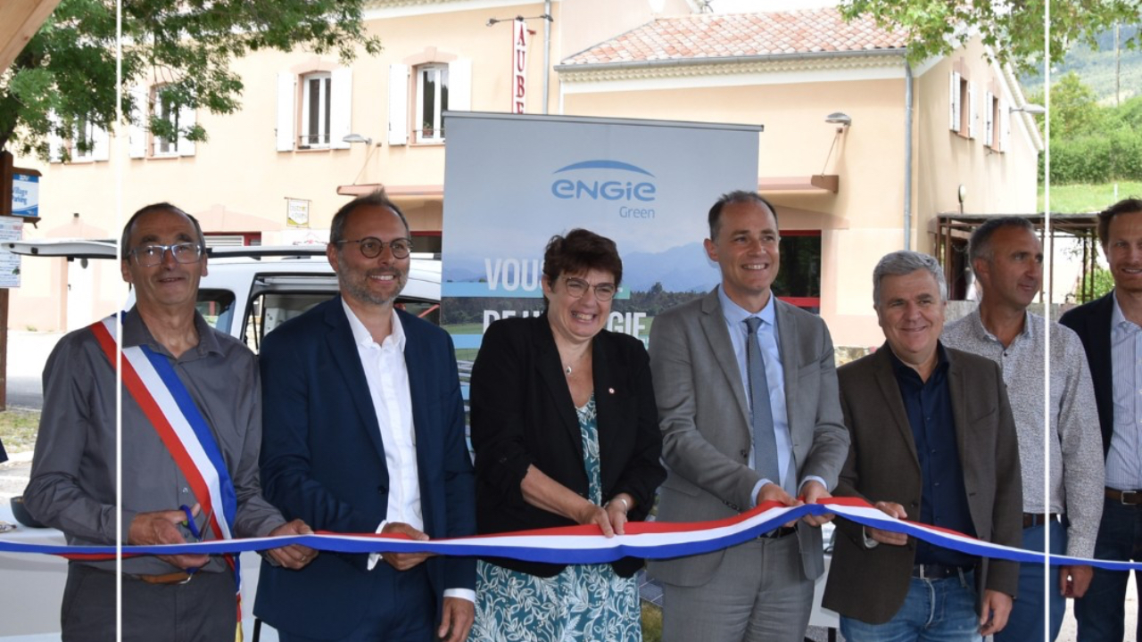 Deux nouvelles centrales solaires inaugurées dans les Hautes-Alpes Deux nouvelles centrales solaires inaugurées dans les Hautes-Alpes