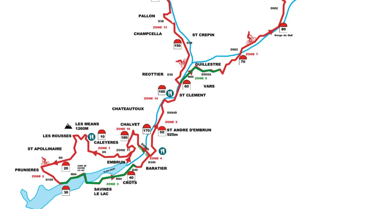 Embrunman 2025 : les routes impact&eacute;es par la comp&eacute;tition