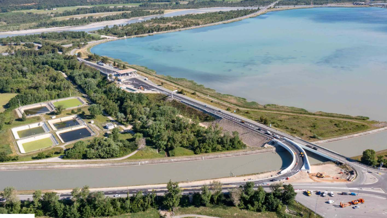 Fermeture compl&egrave;te de l&rsquo;&eacute;changeur Cadarache sur l&rsquo;A51