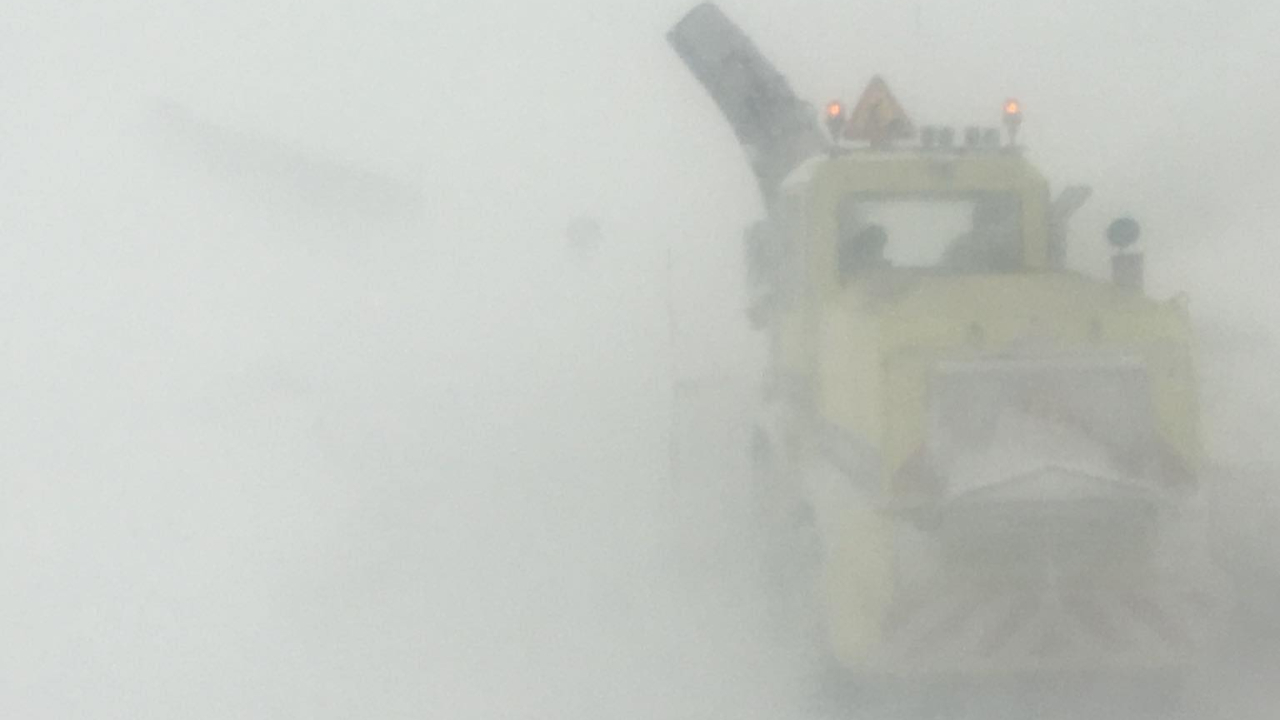 Le col du Galibier fermé