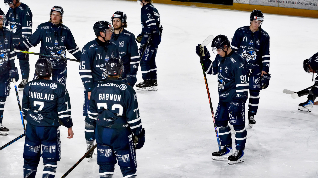 Gap-Chamonix : troisi&egrave;me d&eacute;faite pour les Rapaces, le maintien s'&eacute;loigne