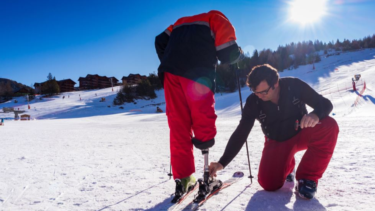 Hautes-Alpes : amputés, des patients vont retrouver la sensation de glisse le temps d’une journée
