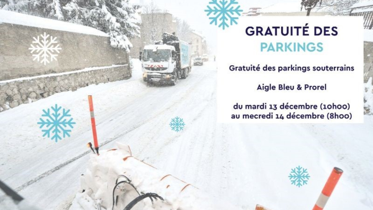 Hautes-Alpes : Briançon reconduit ses parkings gratuits Hautes-Alpes : Briançon reconduit ses parkings gratuits