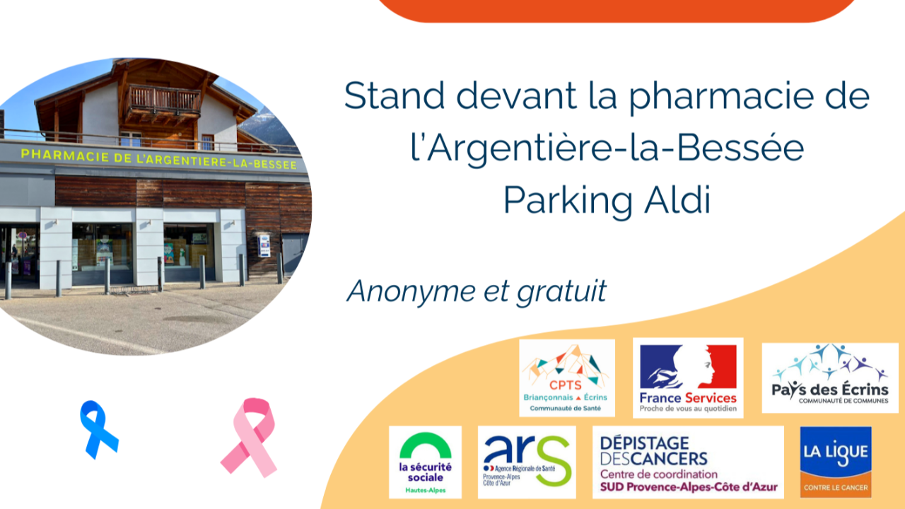 Hautes-Alpes : dépistages des cancers, un stand pour aller à la rencontre des professionnels Hautes-Alpes : dépistages des cancers, un stand pour aller à la rencontre des professionnels