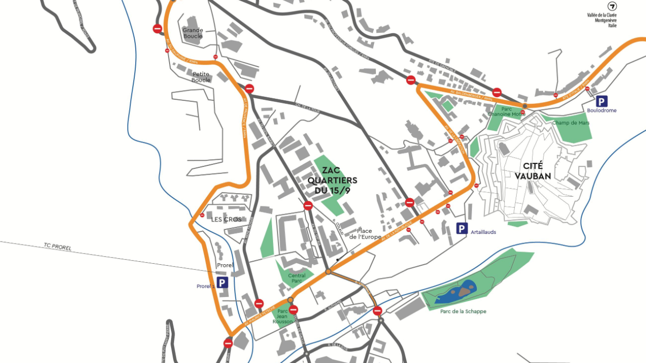 Hautes-Alpes : fermetures de routes et trois parkings gratuits à Briançon lors du passage du Tour de France Hautes-Alpes : fermetures de routes et trois parkings gratuits à Briançon lors du passage du Tour de France