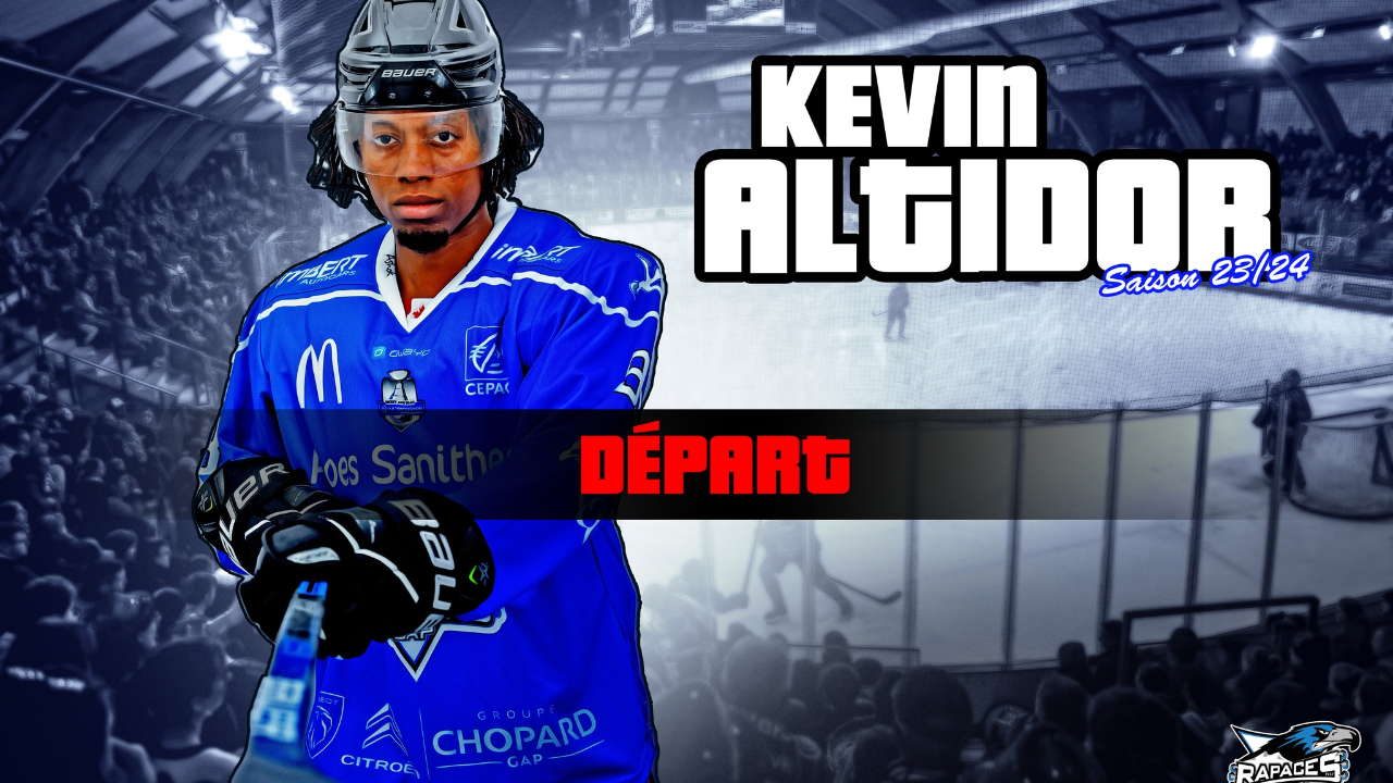 Hautes-Alpes : Kevin Altidor quitte les Rapaces de Gap Hautes-Alpes : Kevin Altidor quitte les Rapaces de Gap