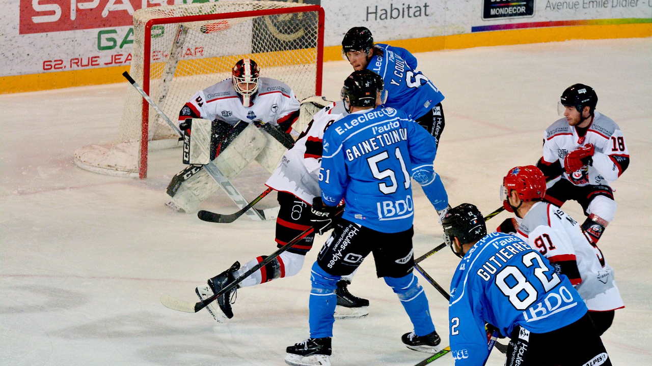 Hautes-Alpes : les Aigles de Nice à l’Alp’Arena pour le dernier match de l’année Hautes-Alpes : les Aigles de Nice à l’Alp’Arena pour le dernier match de l’année