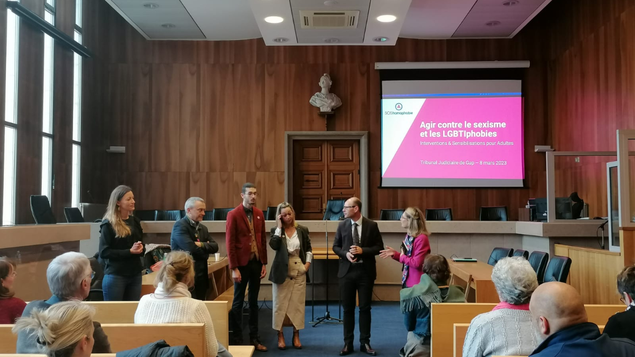 Hautes-Alpes : les professionnels du droit formés aux discriminations sexistes et LGBTIphobes