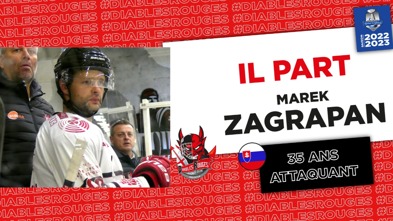 Hautes-Alpes : Marek Zagrapan aux Diables Rouges, c&rsquo;est d&eacute;j&agrave; fini !