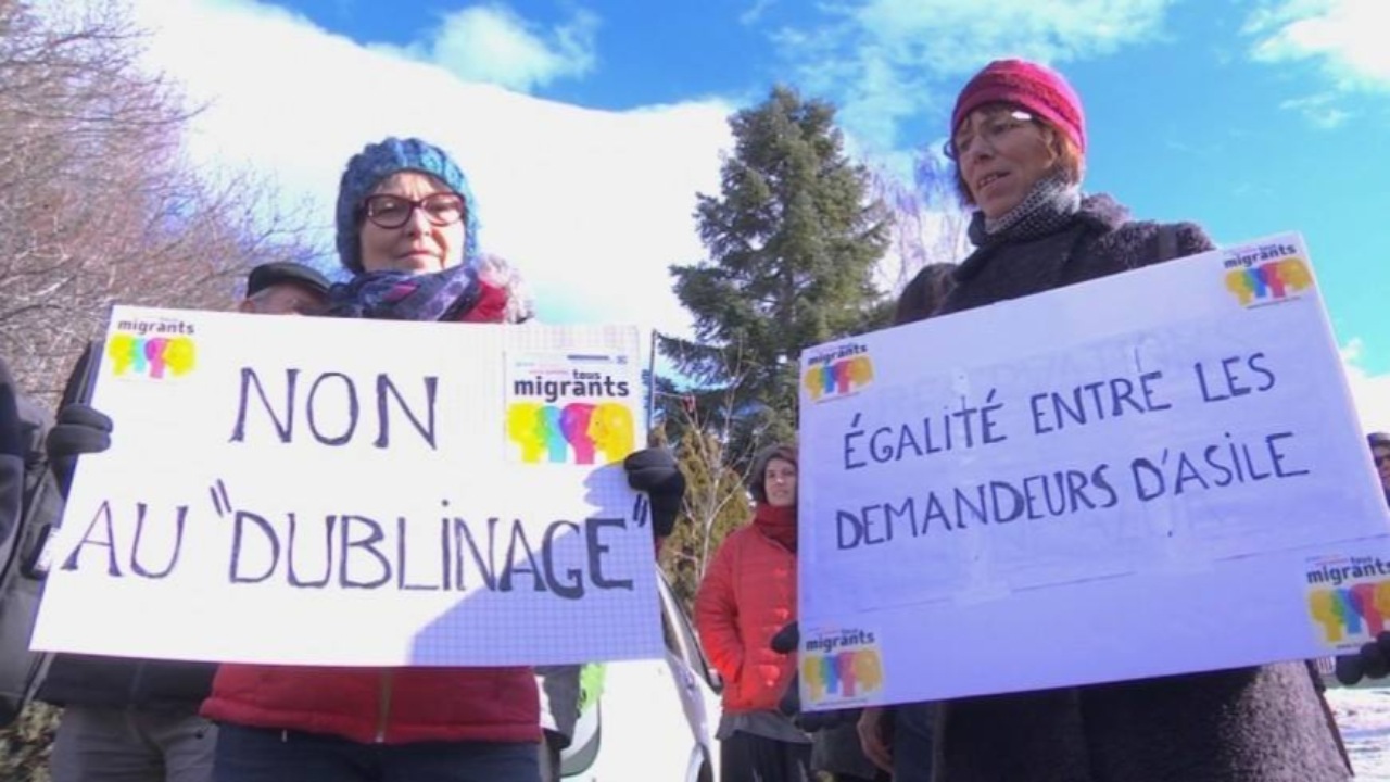 Hautes-Alpes : une manifestation de lutte contre le régime de mort aux frontières