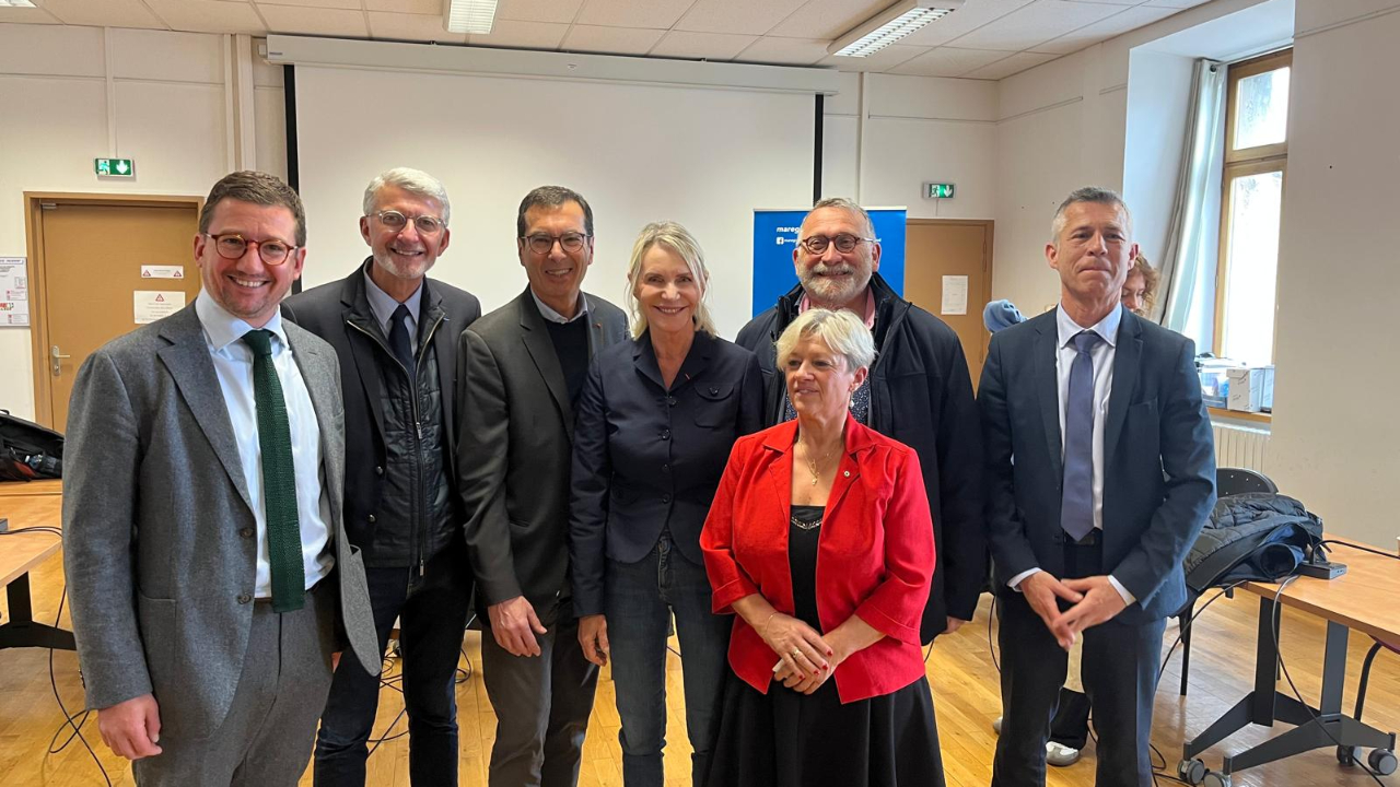 Jean-Pierre Farandou &agrave; Brian&ccedil;on, pas d'annonces mais une promesse...