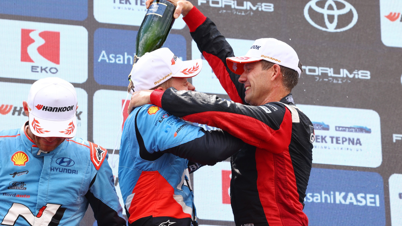 L'hommage de S&eacute;bastien Ogier &agrave; Ott T&auml;nak