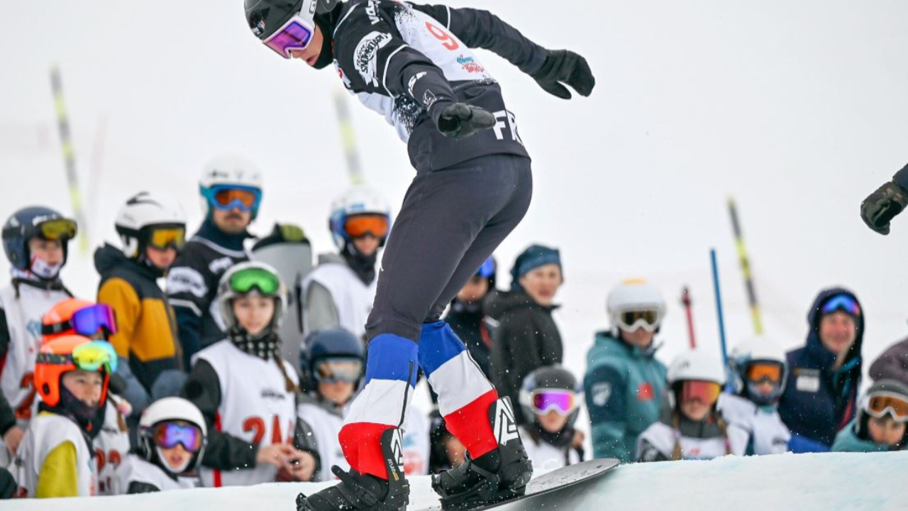 La Coupe d&rsquo;Europe de snowboardcross pour la premi&egrave;re fois &agrave; Orci&egrave;res-Merlette 1850