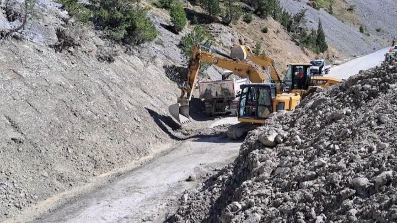 Le col d&rsquo;Izoard rendu &agrave; la circulation