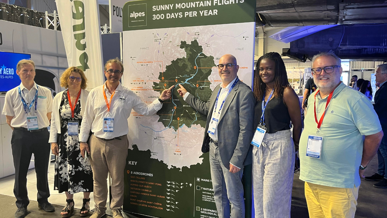 Les Hautes-Alpes en op&eacute;ration promotion au Salon du Bourget
